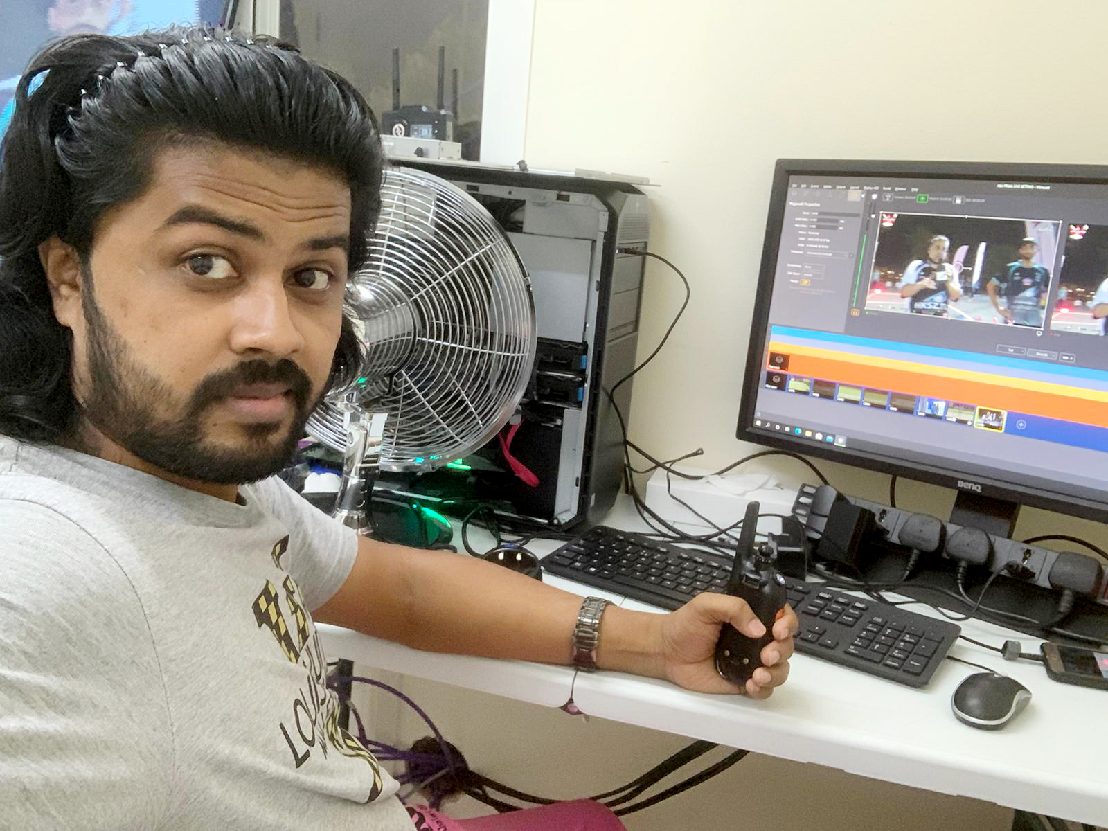 Business seminar live production